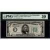 1934B $5 STAR Philadelphia FRN PMG 30
