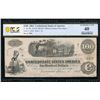 Image 1 : 1863 $100 T-40 Confederate PCGS 40