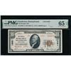 1929 $10 Souderton PA National PMG 65EPQ