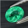 Image 1 : 0.25ct 4.3x3.5mm Oval Natural Green Emerald, Zambia
