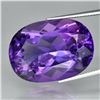 Image 1 : Big! 44.97ct 27x19.3mm VS Oval Natural Unheated Purple Amethyst, Uruguay