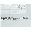 Image 1 : WHITE DIAMOND 13 pieces 0.52 ct.