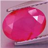 Image 3 : 1.94cts 9x6mm Oval! Pinkish Red! Natural Unheated PINK SAPPHIRE WINZA Mines Tanzania Rare
