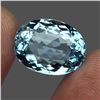 Image 2 : VVS 13.58 Ct 16x12 Mm Oval Cut 100% Natural Top Sky Blue Topaz Brazil
