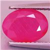 Image 4 : 1.97cts 9x7mm Oval! Pinkish Red! Natural Unheated PINK SAPPHIRE WINZA Mines Tanzania Rare