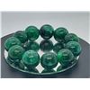 Image 1 : Natural JADE Jadeite Round Gemstone Beads Stretchy Bracelet