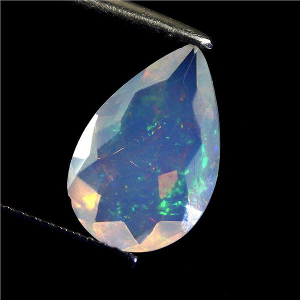 2.15 Ct 14x9mm Pear Cut Natural AAA Floral Flash Play Of Color Welo - Crystal Fire Opal