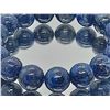 Image 2 : Natural Royal Blue Lapis Lazuli Stretch Bracelet
