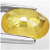 Image 3 : 1.44Ct. Normal Heated Natural Oval Yellow Sapphire Madagascar