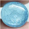 Image 3 : BIG 8.76Ct. Untreated Natural Oval Cabochon Blue Aquamarine Brazil