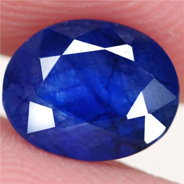 2.4Ct. Heated Natural Oval Blue Sapphire Mozambique