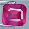 Image 1 : 1.19Ct. Heated Natural Emerald Cut Top Red Pink Ruby Mozambique