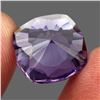 Image 3 : VVS 11.02ct 15mm Cushion Concave Cut 100% Natural Purple Amethyst Unheated