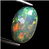 Image 3 : 1.22 Ct 11x7mm Oval Cut Natural AAA Floral Flash Play Of Color Crystal Fire Opal