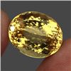 Image 2 : Big Clean 20.17ct 18x15mm Oval Cut 100% Natural Yellow Citrine Unheated Brazil