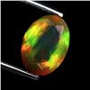 Image 1 : 1.68ct 10x7mm Oval Cut Natural AAA Floral Flash Play Of Color Crystal Fire Opal