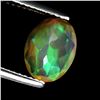 Image 3 : 1.68ct 10x7mm Oval Cut Natural AAA Floral Flash Play Of Color Crystal Fire Opal