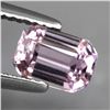 Image 1 : VVS 1.70ct 7x5.5mm Octagon Cut Natural Nice Pink Kunzite Afghanistan Unheated