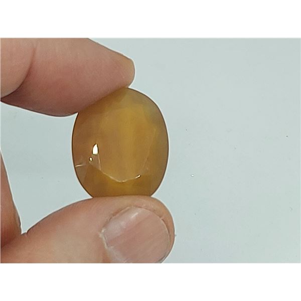 HUGE 24.52 YELLOW OPAL