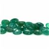 Image 2 : 1.350 CT. NATURAL 3 PCS GREEN EMERALD ZAMBIA OVAL