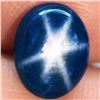 Image 2 : 6 RAYS STAR BLUE SAPPHIRE  4.80 ct.