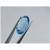 Image 2 : VVS 6.55 Ct 10.5 Mm Cushion Concave Cut 100% Natural Sky Blue Topaz Brazil