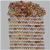 Image 1 : 3.02ct 1.2mm 272pcs Round Diamond Cut Natural Multi Color Sapphire Lot