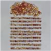 Image 2 : 3.02ct 1.2mm 272pcs Round Diamond Cut Natural Multi Color Sapphire Lot