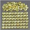 Image 1 : 3.04ct 1.7mm 106pcs Round Brilliant Cut 100% Natural Top Rich Yellow Sapphire Lot