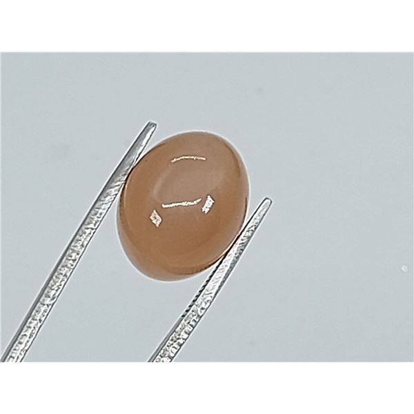 PEACH MOONSTONE  "CAT's EYE " EFFECT 10.10 ct.