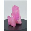 Image 2 : TITANIUM RAINBOW AURA QUARTZ  - predominantly pink