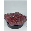 Image 3 : TITANIUM RAINBOW AURA QUARTZ  - predominantly red - burgundy