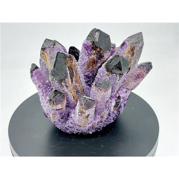 STUNNING PURPLE CRYSTAL CLUSTER - COLLECTOR ITEM