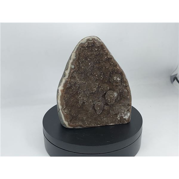 EXCEPTIONALY RARE BLACK GALAXY AMETHYST DRUZY