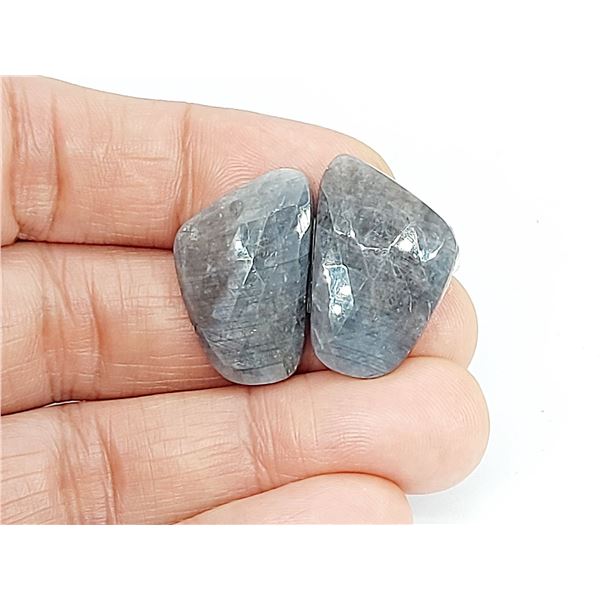 NATURAL BLUISH SHEEN ROSE - CUT SAPPHIRE 42.735 ct.