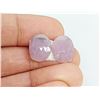 Image 1 : NATURAL PURPLE PINKISH SHEEN ROSE-CUT SAPPHIRE 17.135 ct.