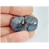 Image 3 : HUGE NATURAL SILVER BLUISH SHEEN ROSE-CUT SAPPHIRE 30.91 ct.