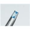 Image 2 : NATURAL BLUE ZIRCON (NOT CUBIC ZIRCONIA !) 1.62 ct.