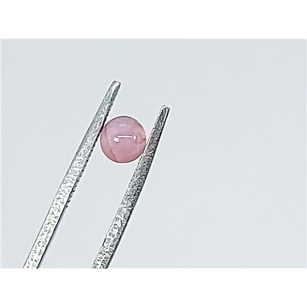 THE MOST RARE MINERAL IN THE WORLD ! PEZZOTTAITE CABOCHON 0.5 ct.