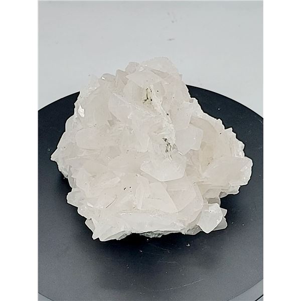 MANGANO - CALCITE  with GALENA INCLUSIONS IN MATRIX Fluorescent mineral