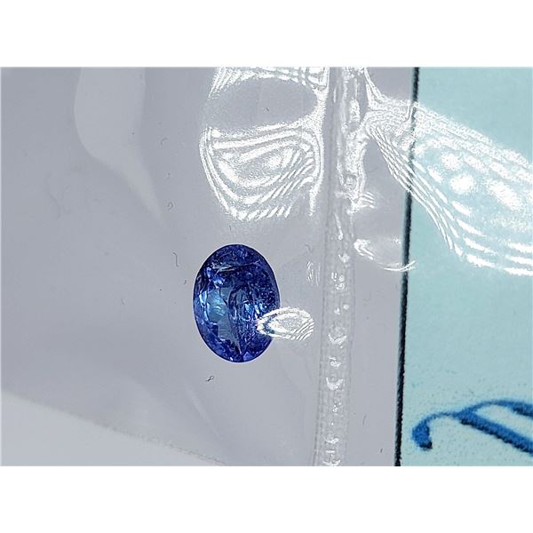 NATURAL TANZANITE 1.20 ct. (with report)