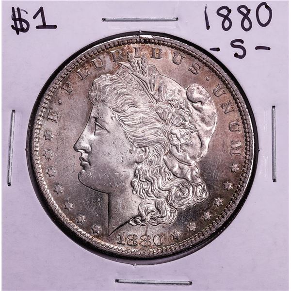 1880-S $1 Morgan Silver Dollar Coin