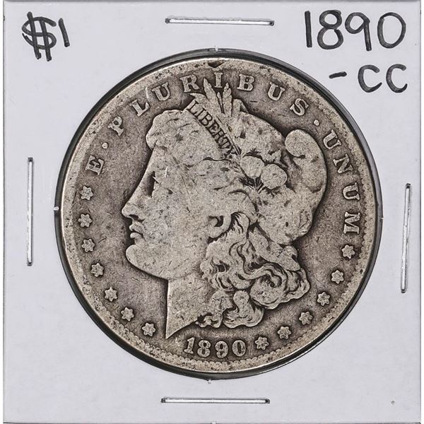 1890-CC $1 Morgan Silver Dollar Coin