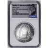 Image 1 : 2019-P $1 Apollo 11 Commemorative Silver Dollar Coin NGC MS70