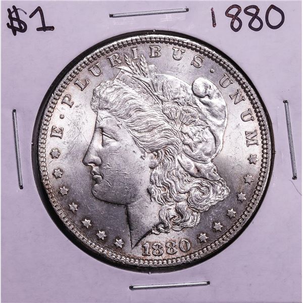 1880 $1 Morgan Silver Dollar Coin