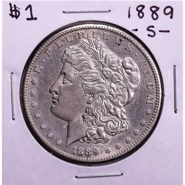 1889-S $1 Morgan Silver Dollar Coin