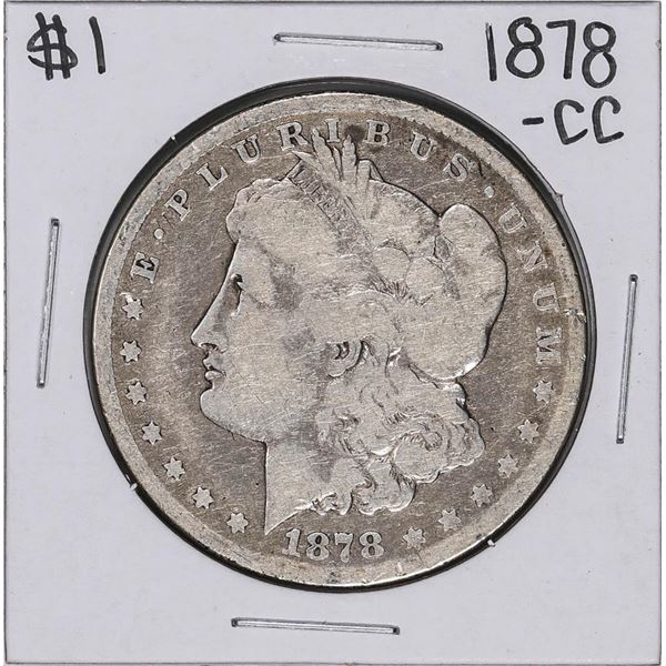 1878-CC $1 Morgan Silver Dollar Coin