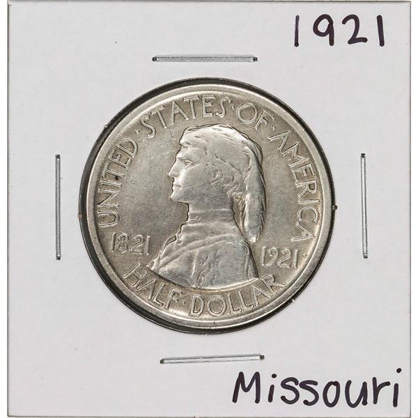 1921 Missouri Centennial Commemorative Half Dollar Coin
