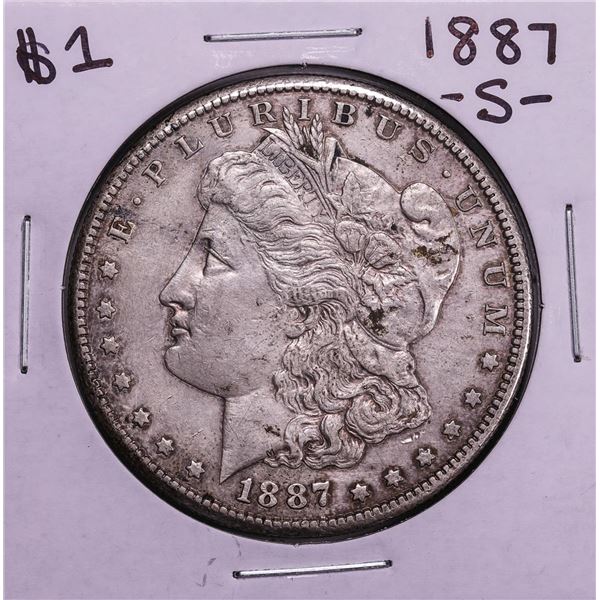 1887-S $1 Morgan Silver Dollar Coin
