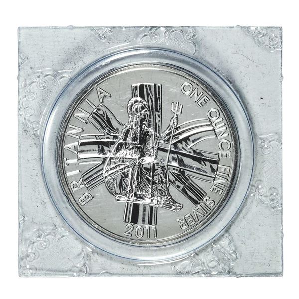 2011 Great Britain Proof 2 Pounds Britannia Silver Coin